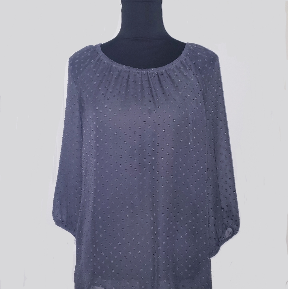 Long Sleeve Pheasant Blouse